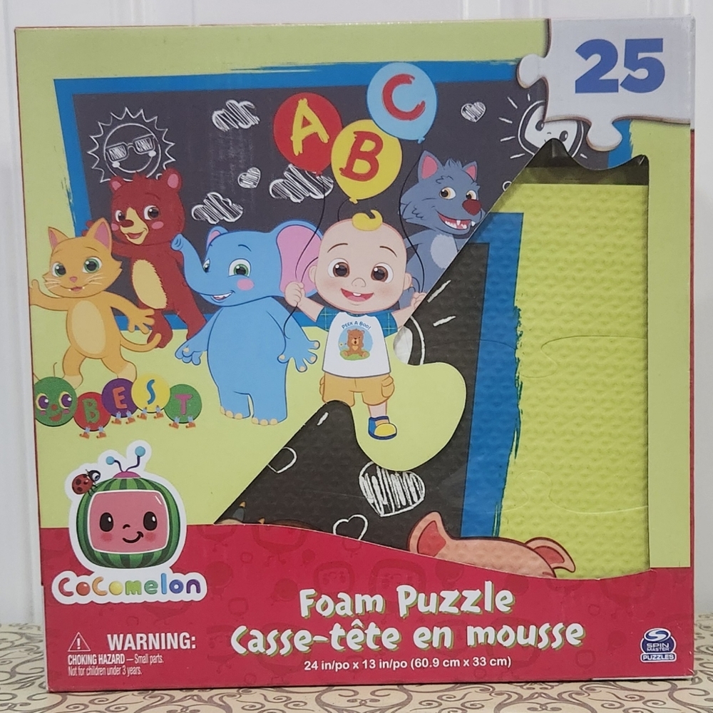 NIB Cocomelon 25pc. Floor Foam puzzle